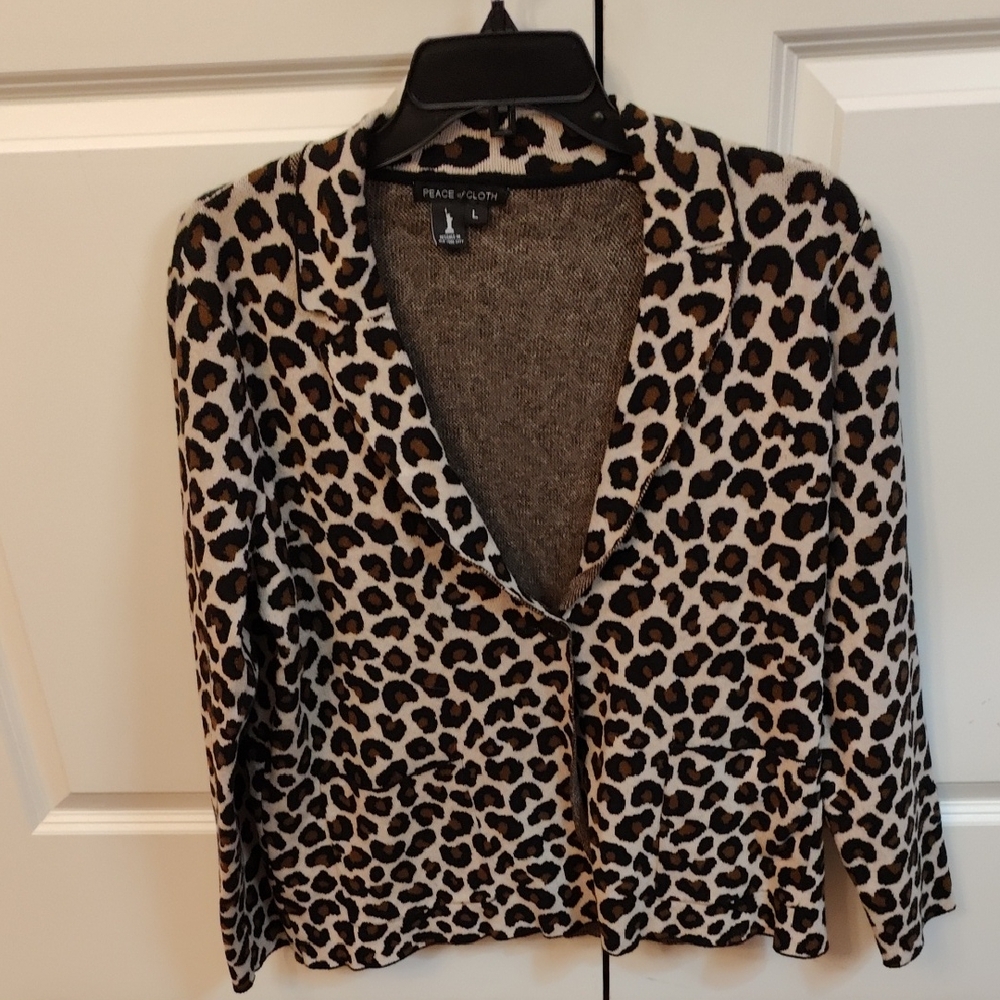 Peace Of Cloth Leopard Sweater